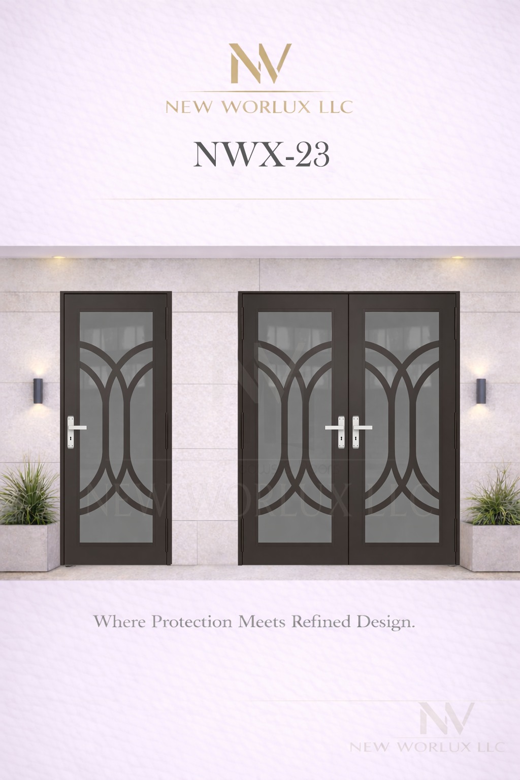Modelo de puerta de impacto NWX-23