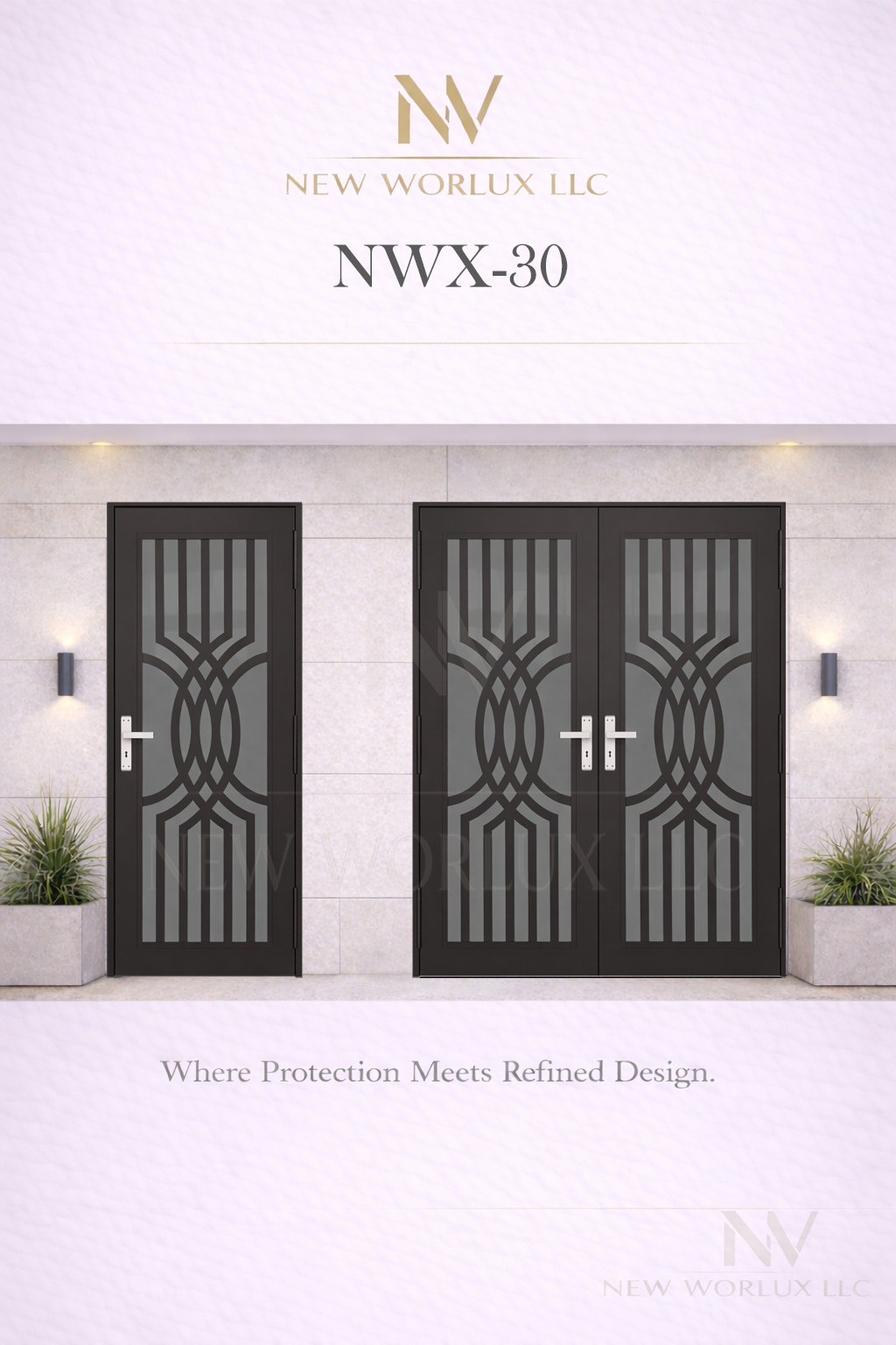 Modelo de puerta de impacto NWX-30