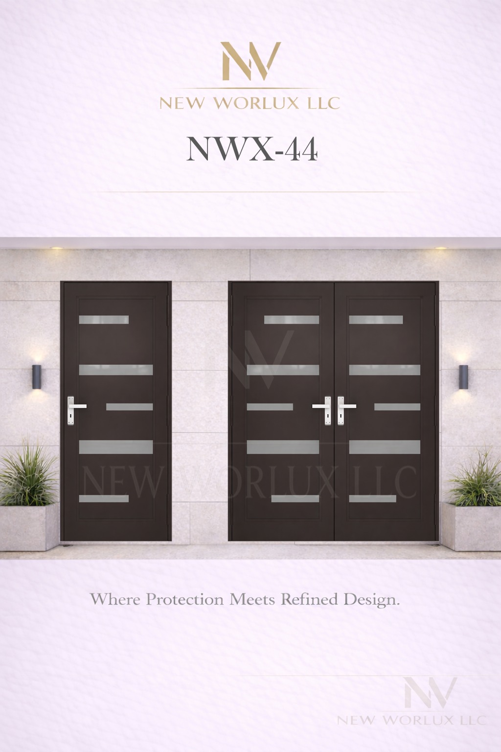 Modelo de puerta de impacto NWX-44