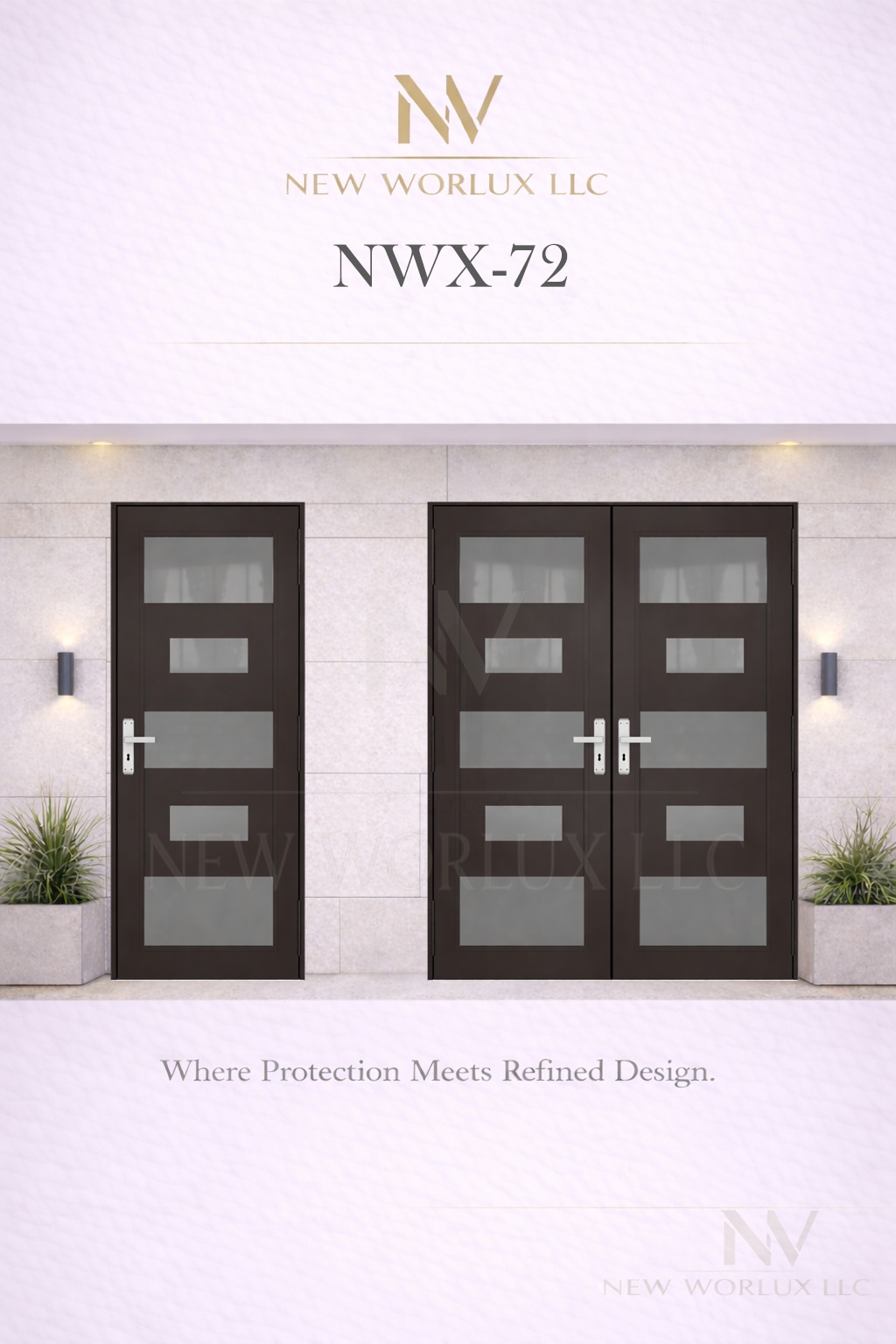 Modelo de puerta de impacto NWX-72