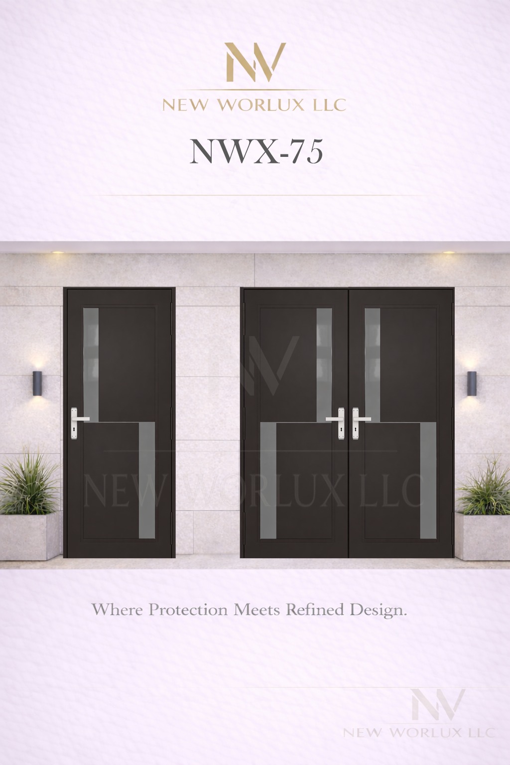 Modelo de puerta de impacto NWX-75
