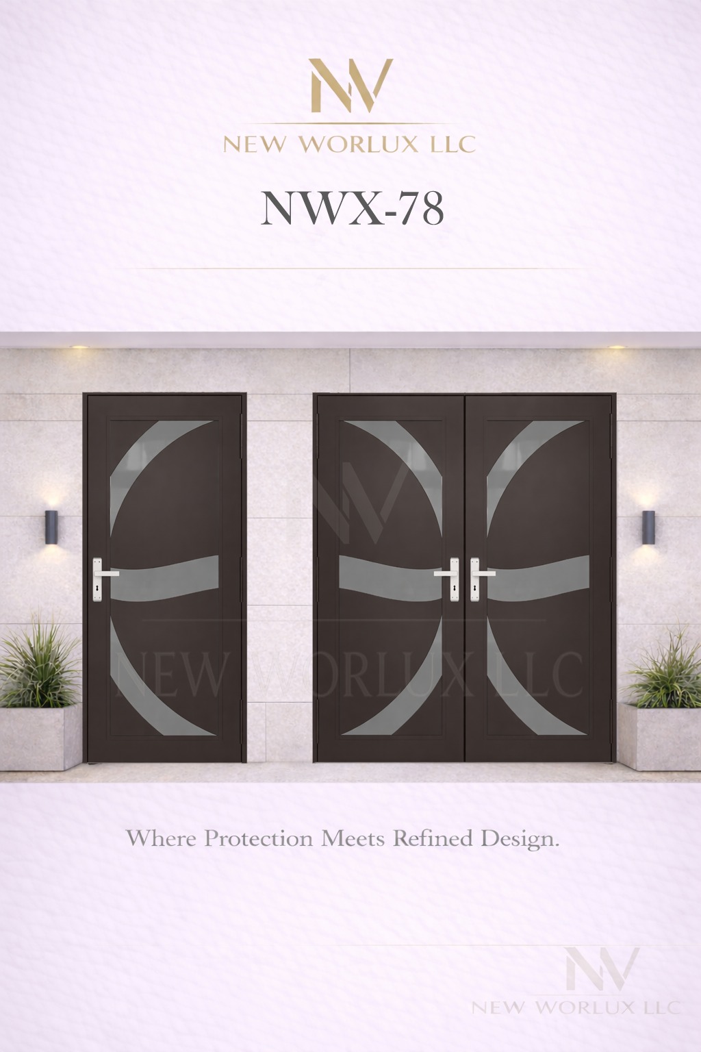Modelo de puerta de impacto NWX-78