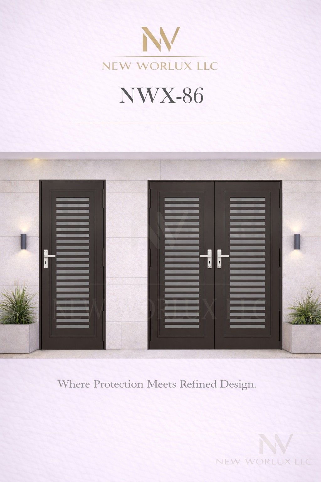 Modelo de puerta de impacto NWX-86
