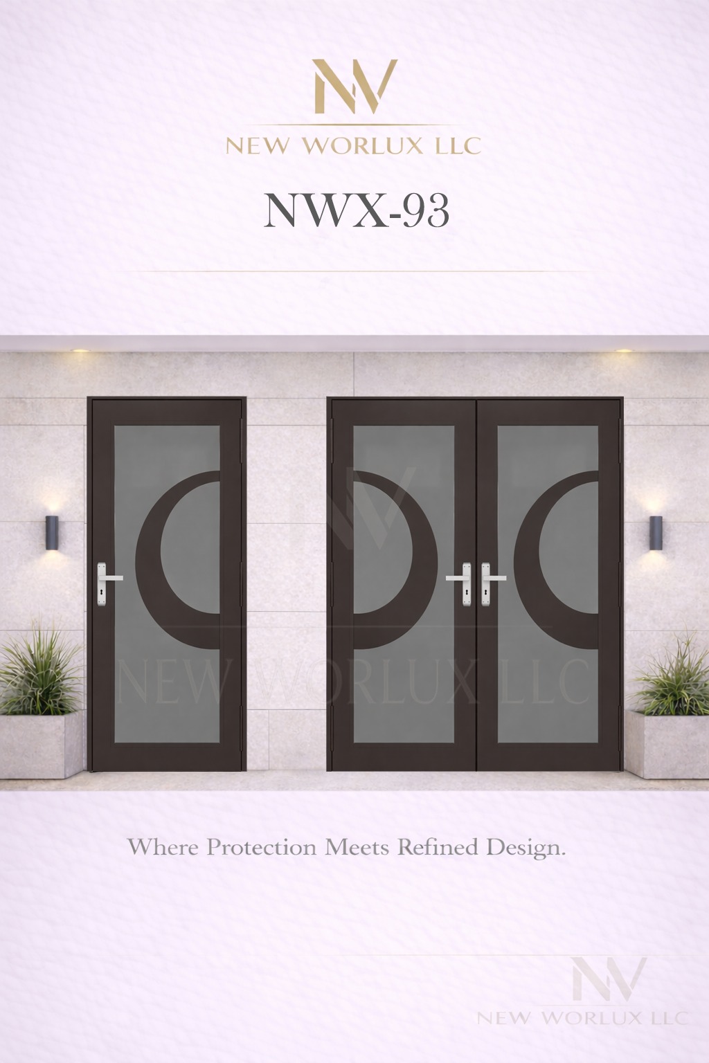 Modelo de puerta de impacto NWX-93